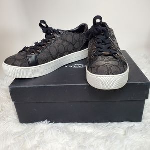 Coach monogram logo sneakers